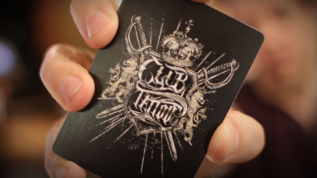 Bicycle Club Tattoo cardback