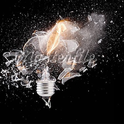 Exploding Light Bulb exploding light bulb